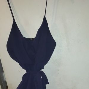 Dark blue jumpsuit